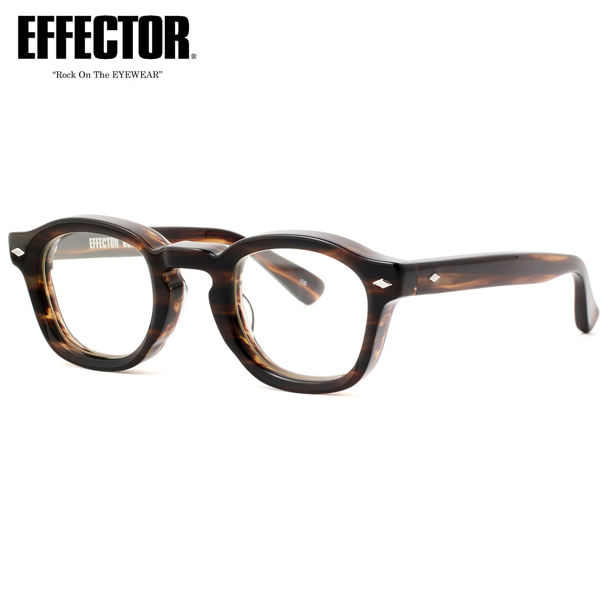 楽天市場】エフェクター Vibrato KI 47サイズ メガネ UVカット仕様伊達