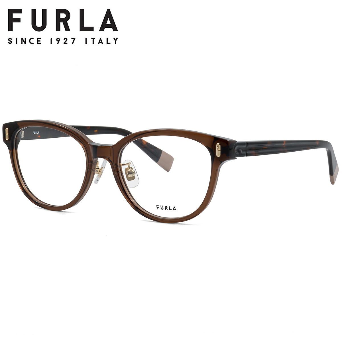 フルラ VFUB40J 0893 52 メガネ FURLA ローブリッジフィット アジアンフィット レディース｜電脳眼鏡