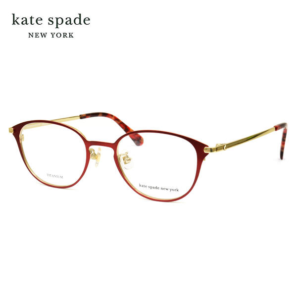 kate spade サングラス ケース付き kate spade NEW YORK - kate spade new york サングラス 赤