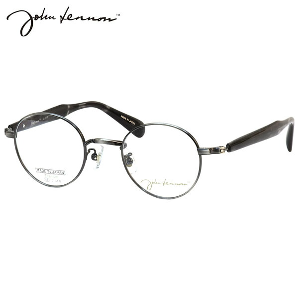 ジョンレノン JL-1110 4 45 メガネ John Lennon チタン βチタン シルバー 日本製 国産 メンズ レディース|電脳眼鏡