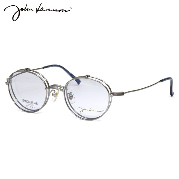 美品⋆ John Lennon JL-1019 跳ね上げサングラス John Lennon(ジョン レノン) 跳ね上げ式 サングラス JL?1042
