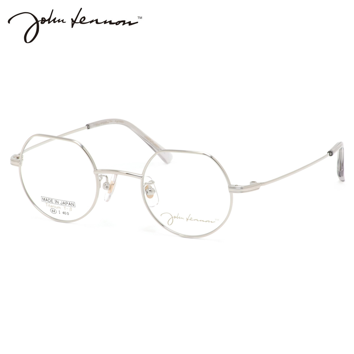 ジョンレノン JL-1121 2 44 メガネ John Lennon チタン βチタン 日本製 国産 メイドインジャパン メンズ レディース