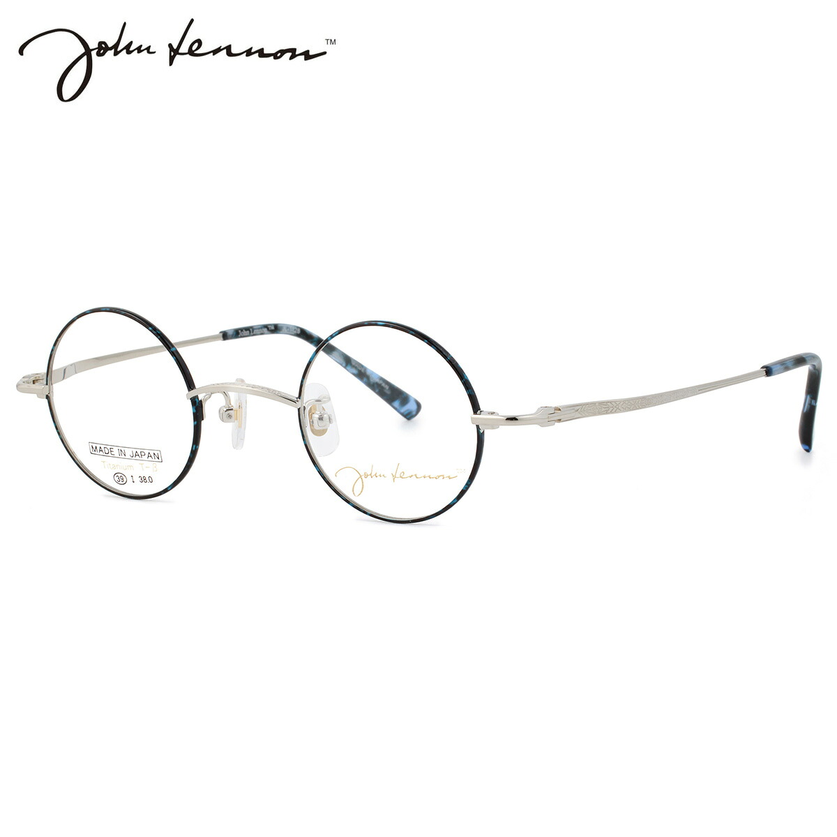 ジョンレノン JL-1128 2 39 メガネ John Lennon 日本製 国産 メンズ レディース｜電脳眼鏡