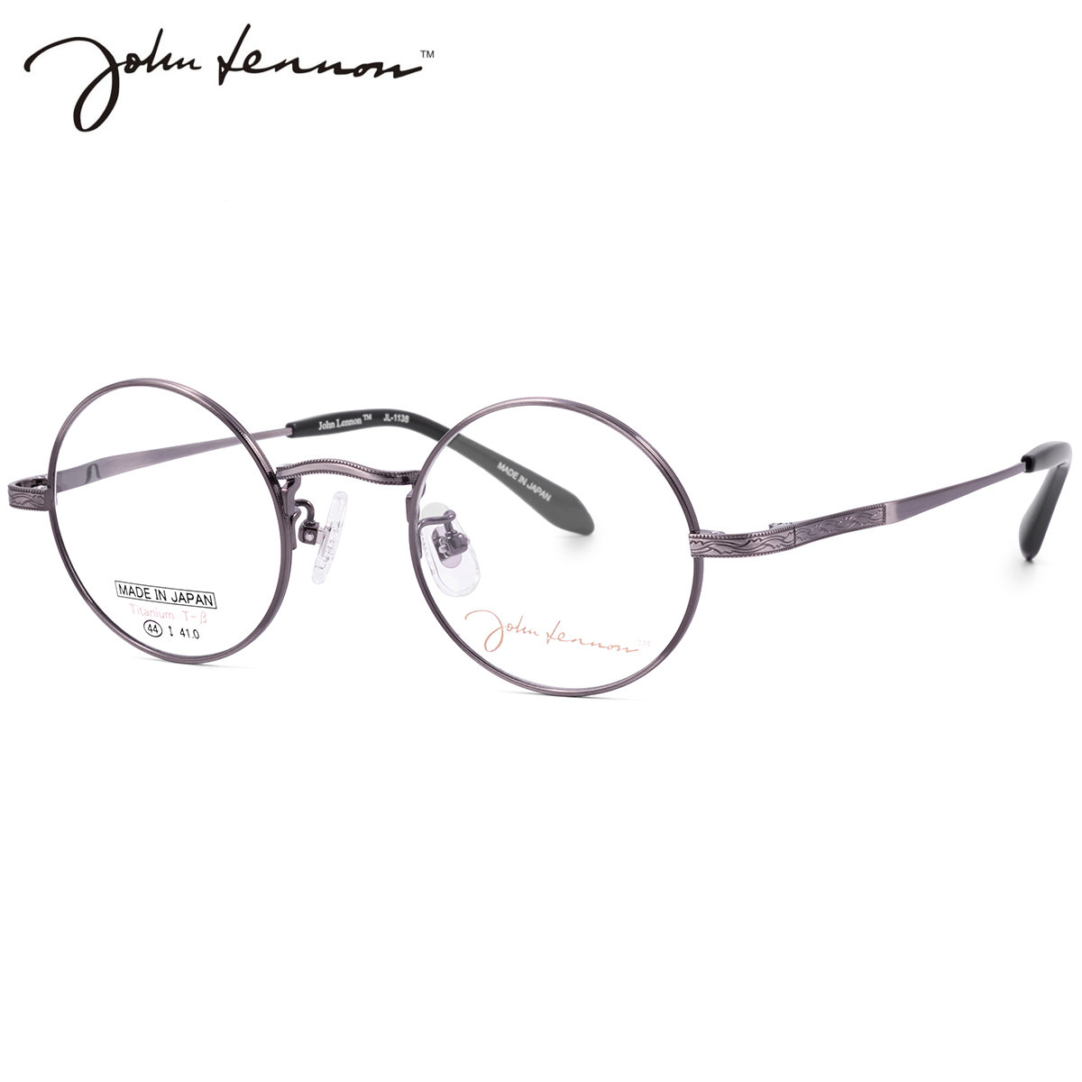 ジョンレノン JL-1138 4 44 メガネ John Lennon ビートルズ オノヨーコ 日本製 国産 メンズ レディース|電脳眼鏡