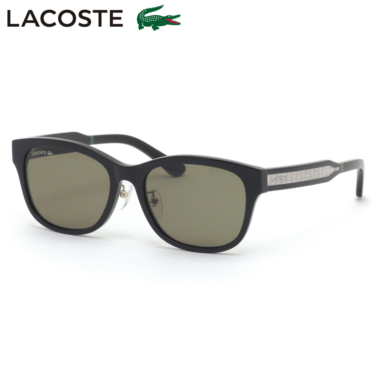 ラコステ L6066SLB 001 54 サングラス LACOSTE ローブリッジフィット メンズ レディース