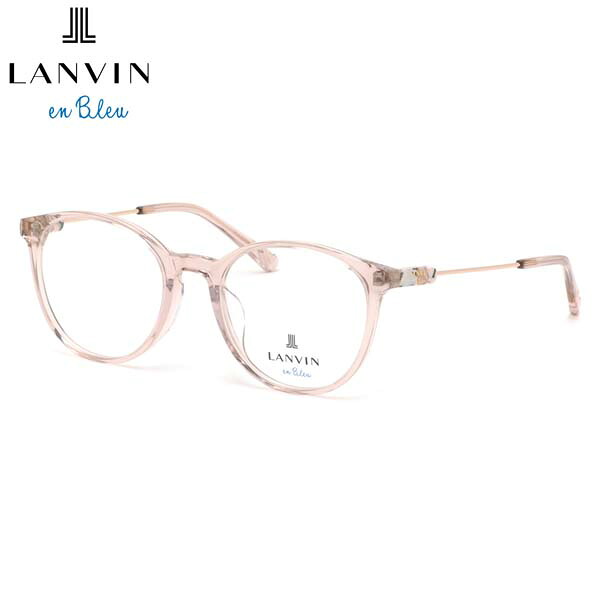 ランバンオンブルー VLB003J 03GB 51 メガネ LANVIN en Bleu クリア レディース｜電脳眼鏡