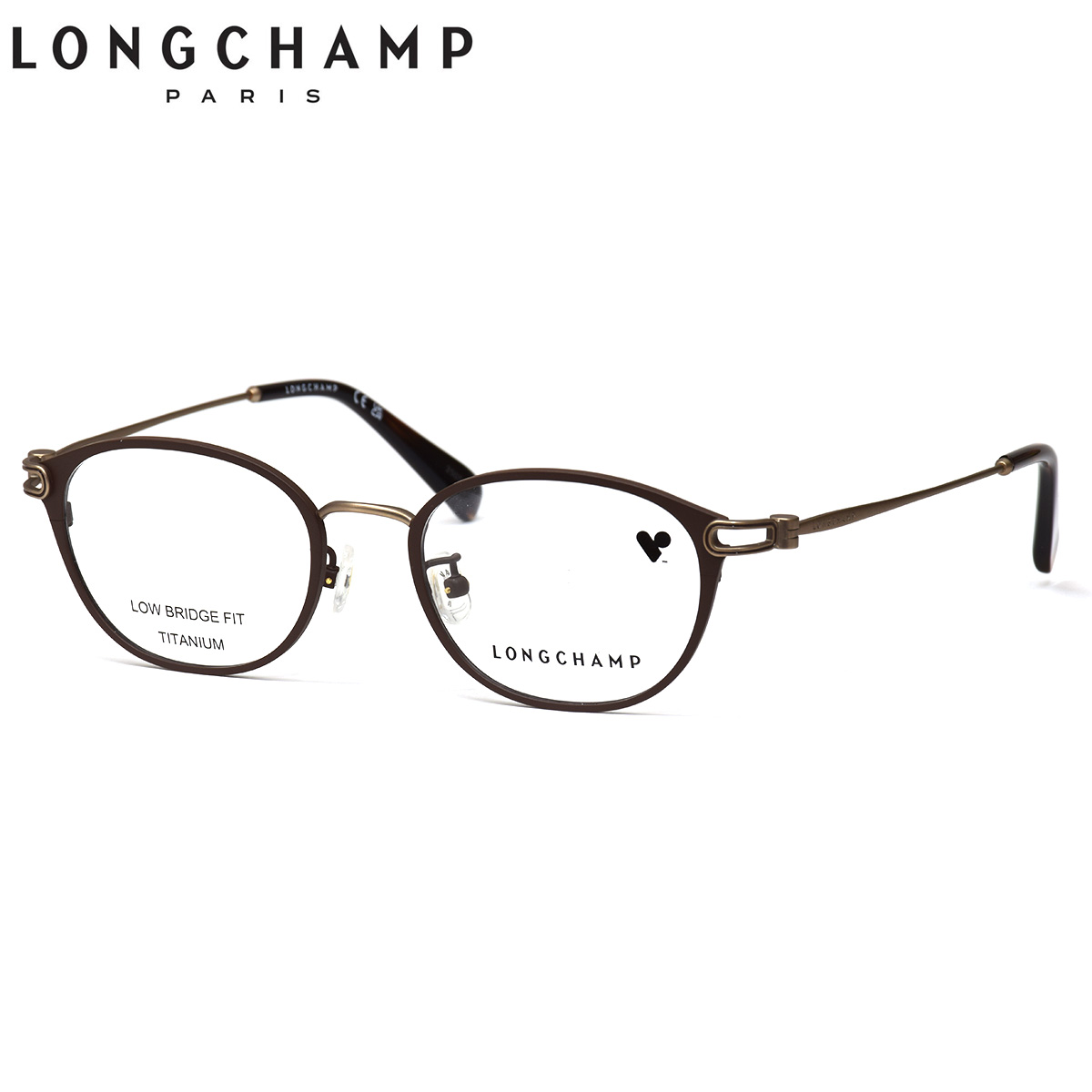 ロンシャン LO2177LBJ 200 48 メガネ LONGCHAMP チタニウム 軽量 レディース｜電脳眼鏡