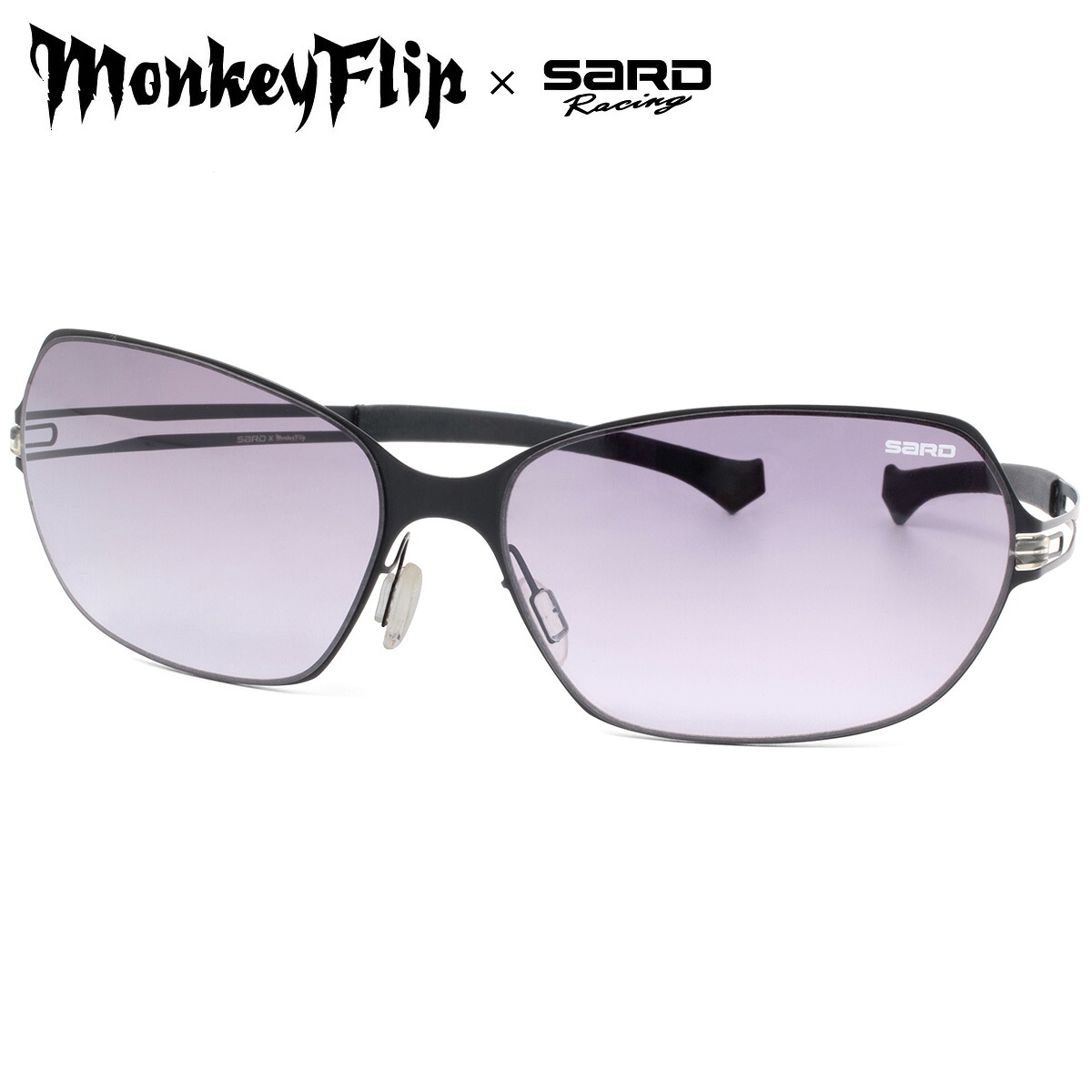 モンキーフリップ SARD RC-F02 BLACK 63 サングラス Monkey Flip LEXUS TEAM SARD × Monkey Flip サード コラボ メンズ レディース