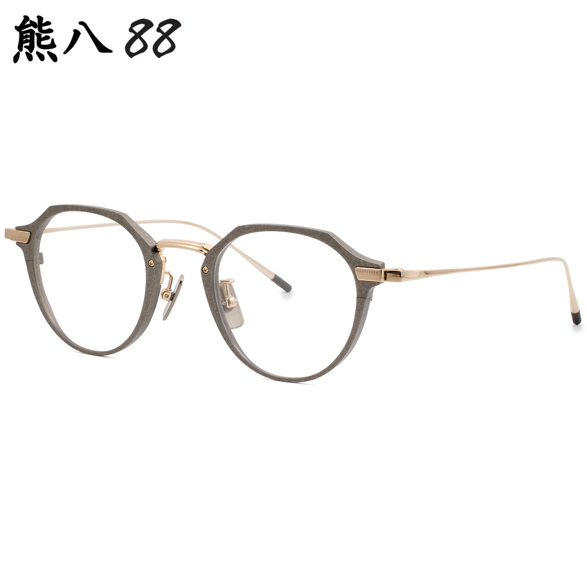 熊八88 NP-102 5 46 メガネ クマハチハチジュウハチ 鯖江 日本製 国産 メイドインジャパン メンズ レディース