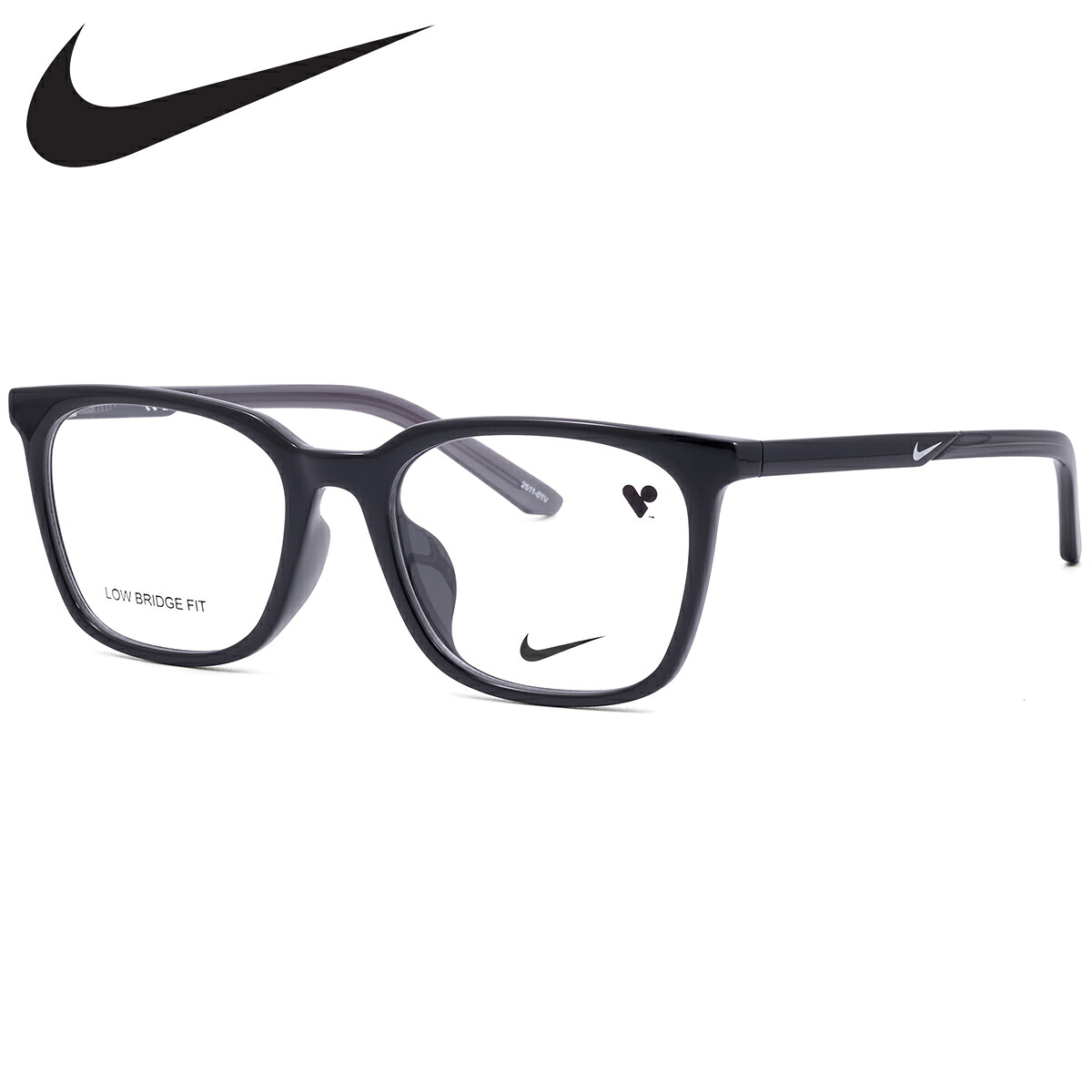 ナイキ 7073LB 001 52 メガネ NIKE ローブリッジフィット メンズ レディース|電脳眼鏡