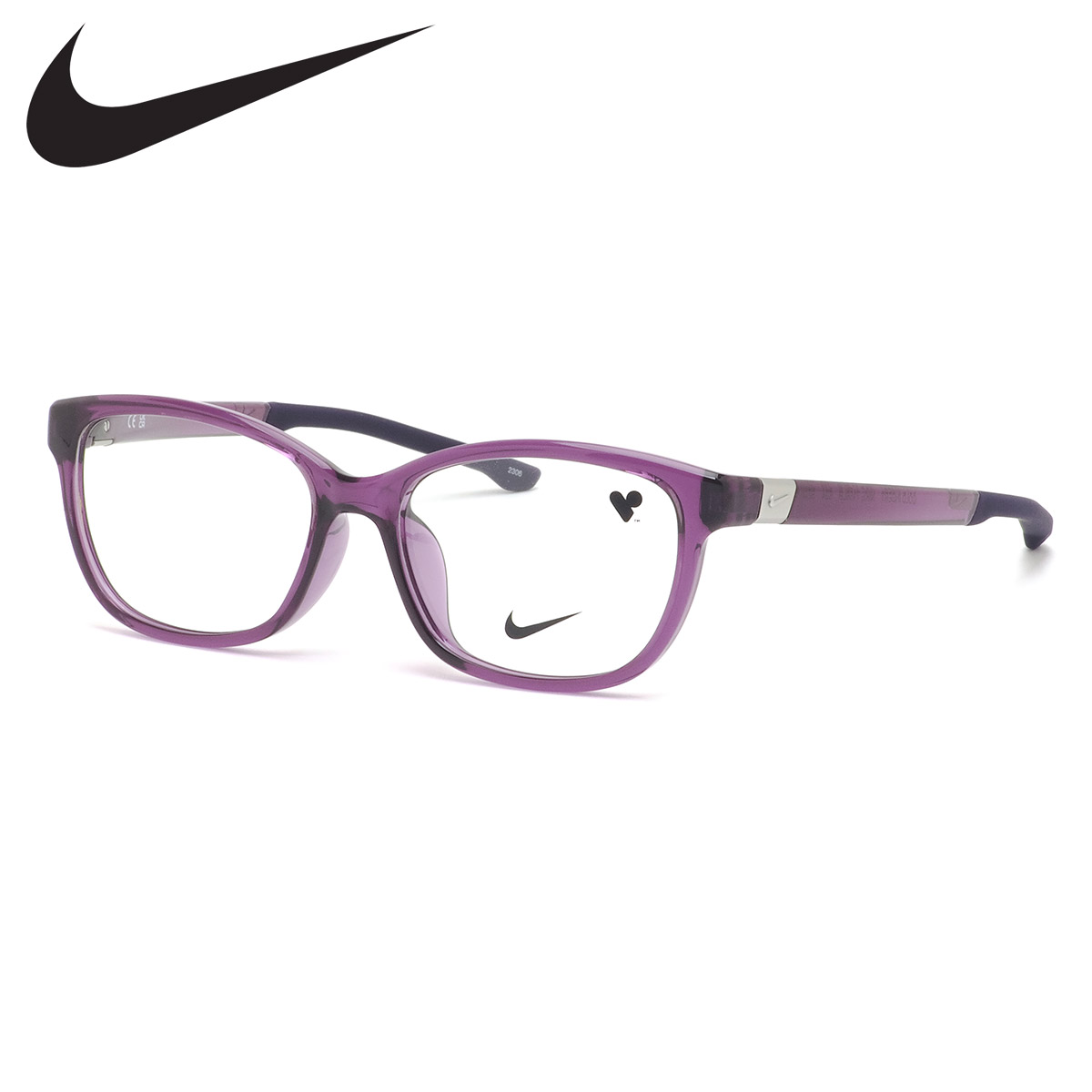 ナイキ 7156LB 524 52 メガネ NIKE 軽い 軽量 スポーツ メンズ レディース