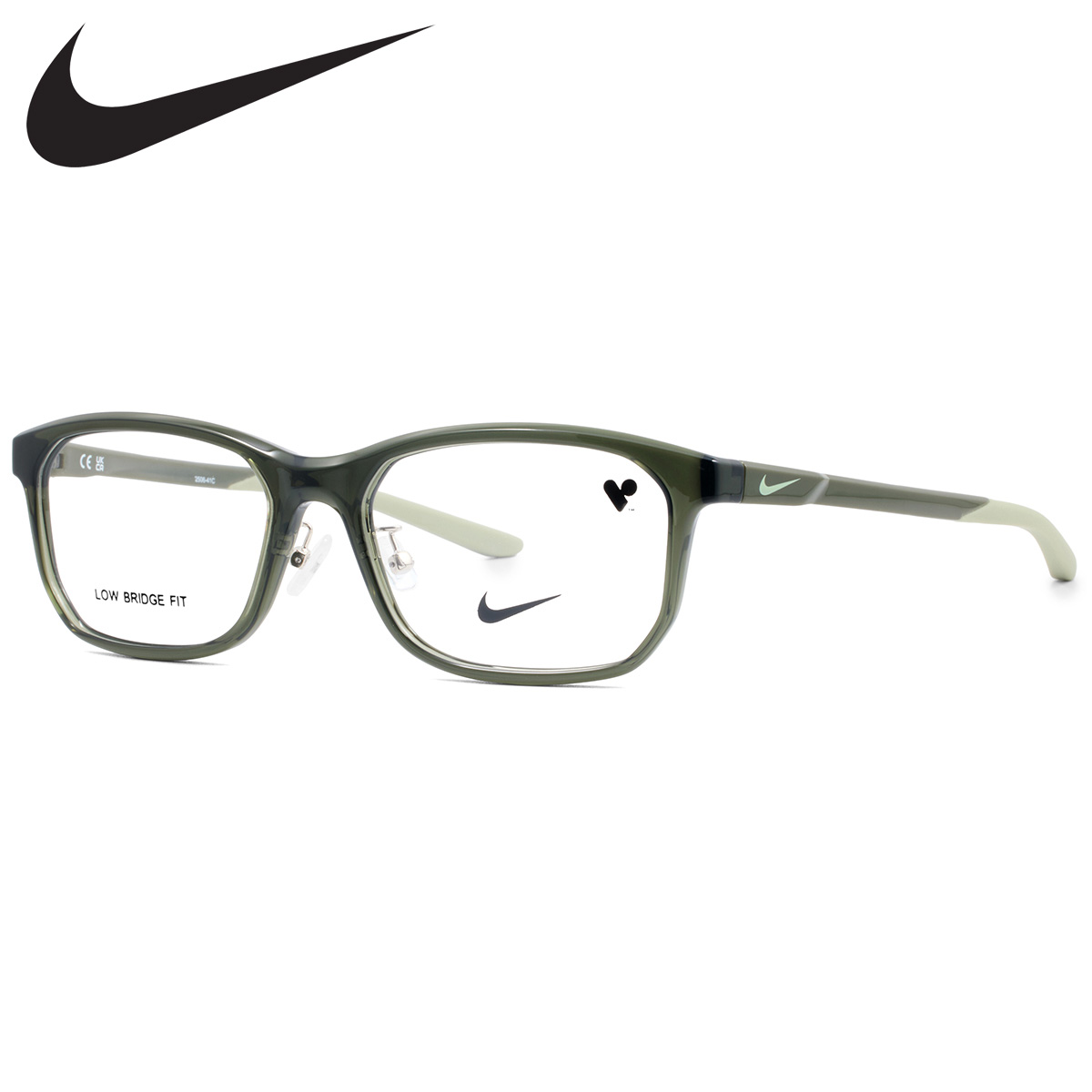 ナイキ 7294LB 315 55 メガネ NIKE COLD INSERT ローブリッジフィット スポーツ 軽量 軽い メンズ レディース