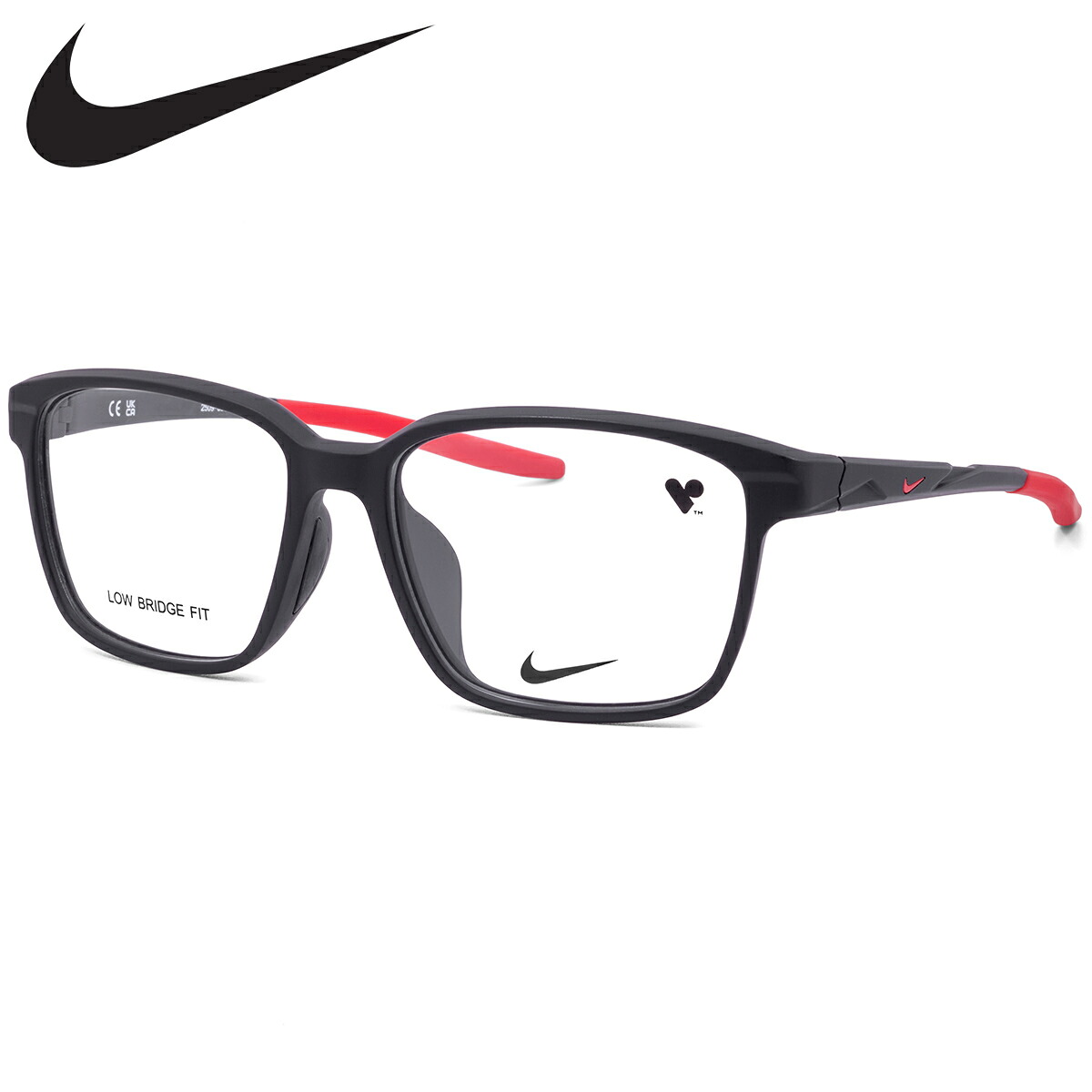 ナイキ 7412LB 001 55 メガネ NIKE ローブリッジフィット メンズ レディース｜電脳眼鏡