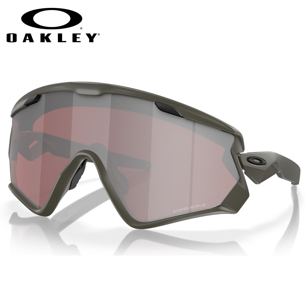 オークリー OO9418-26-45 サングラス OAKLEY WIND JACKET 2.0 ウインドジャケット2.0 Matte Olive/Prizm Snow Black Iridium オークレー スキー スノーボード ミラーレンズ メンズ レディース