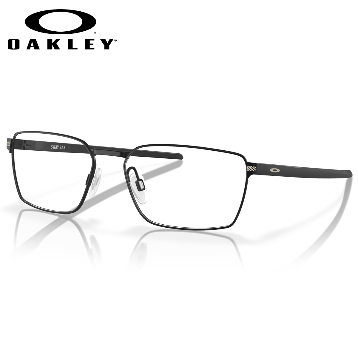 オークリー OX5078-01-55 メガネ OAKLEY SWAY BAR スウェイバー Satin Black オークレー 日本製 国産 メイドインジャパン メンズ レディース｜電脳眼鏡