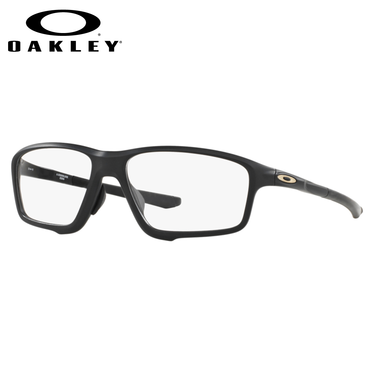 オークリー OX8080-07-58 メガネ OAKLEY CROSSLINK ZERO クロスリンクゼロ Satin Black アジアフィット メンズ レディース