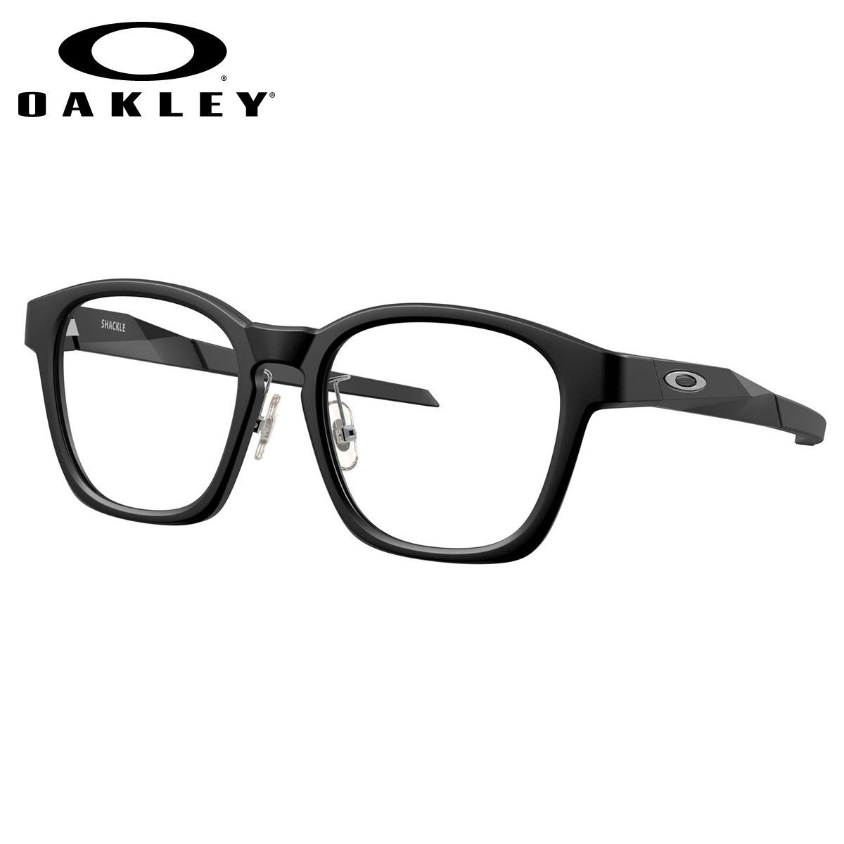 オークリー OX8197D-01-48 メガネ OAKLEY シャックル SHACKLE RX Satin Black アジアフィット アジアンフィット ローブリッジフィット メンズ レディース