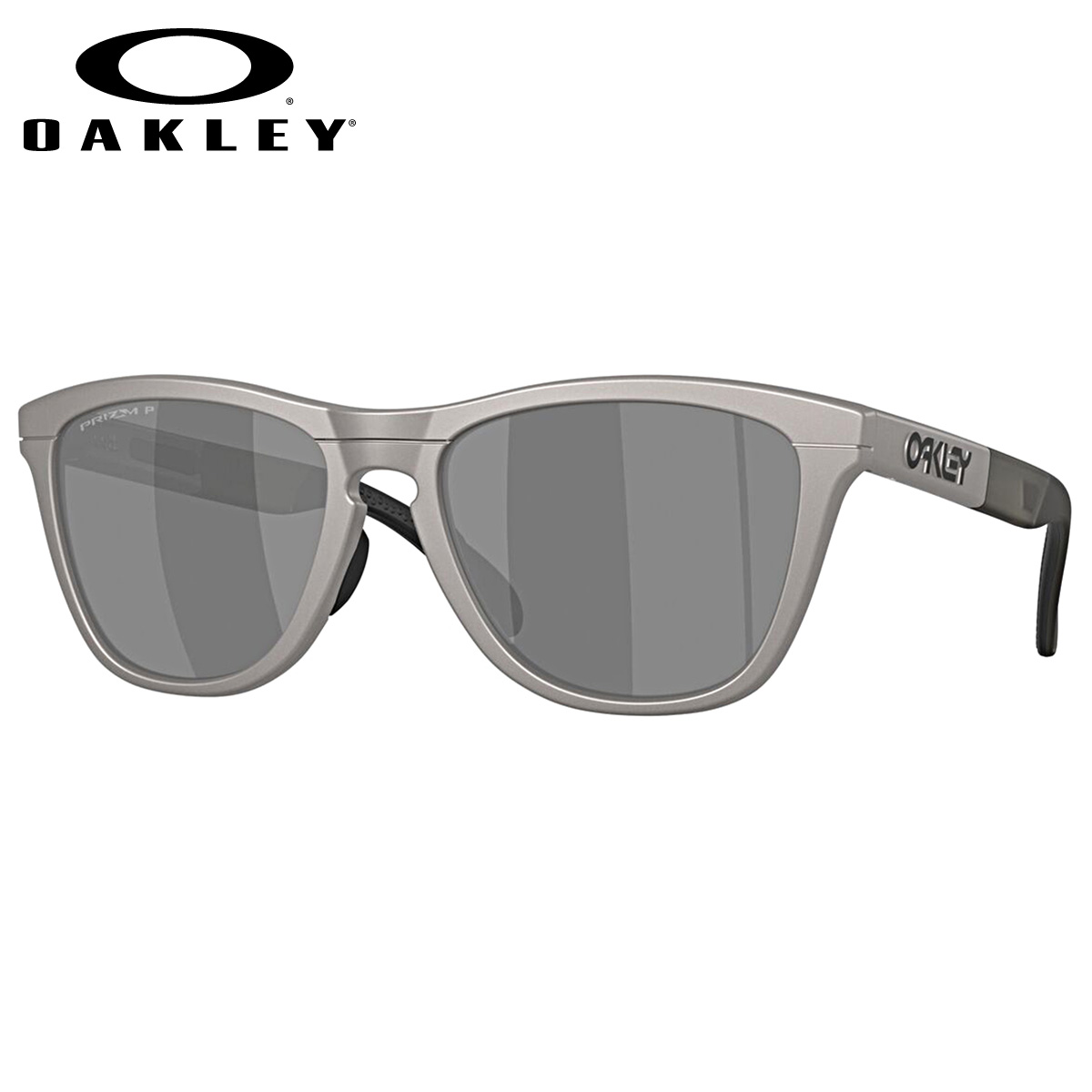 オークリー OO9284A-15-55 サングラス OAKLEY FROGSKINS RANGE フロッグスキンレンジ アジアフィット プリズム 偏光レンズ 偏光サングラス titanium/prizm black polarized オークレー メンズ レディース [25N2OO]