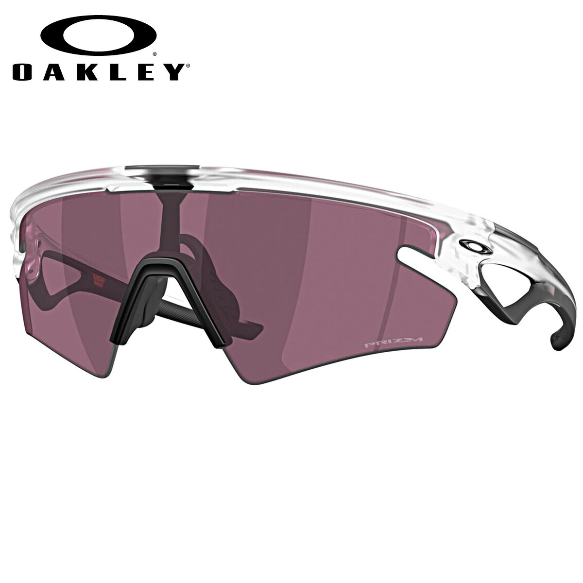 オークリー OO9499-10-36 サングラス OAKLEY スフィエラ スラッシュ SPHAERA SLASH プリズム Matte Clear/Prizm Road Black オークレー 自転車 サイクリング ロードバイク メンズ レディース [25N2OO]