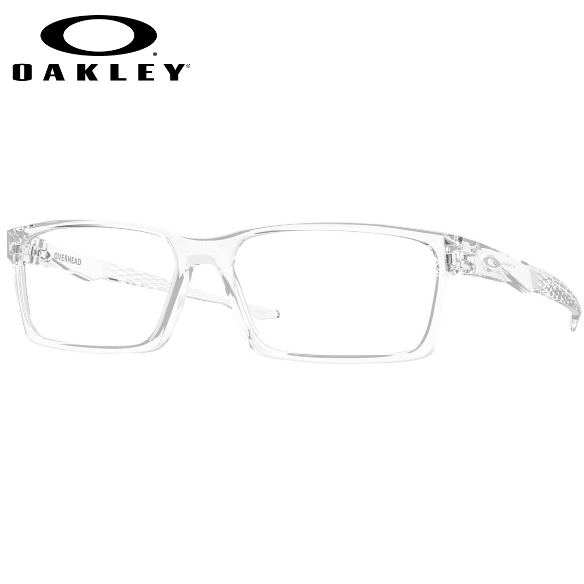 オークリー OX8060-03-53 メガネ OAKLEY オーバーヘッド OVERHEAD Polished Clear オークレー メンズ レディース [26N1OO]｜電脳眼鏡 14,995円