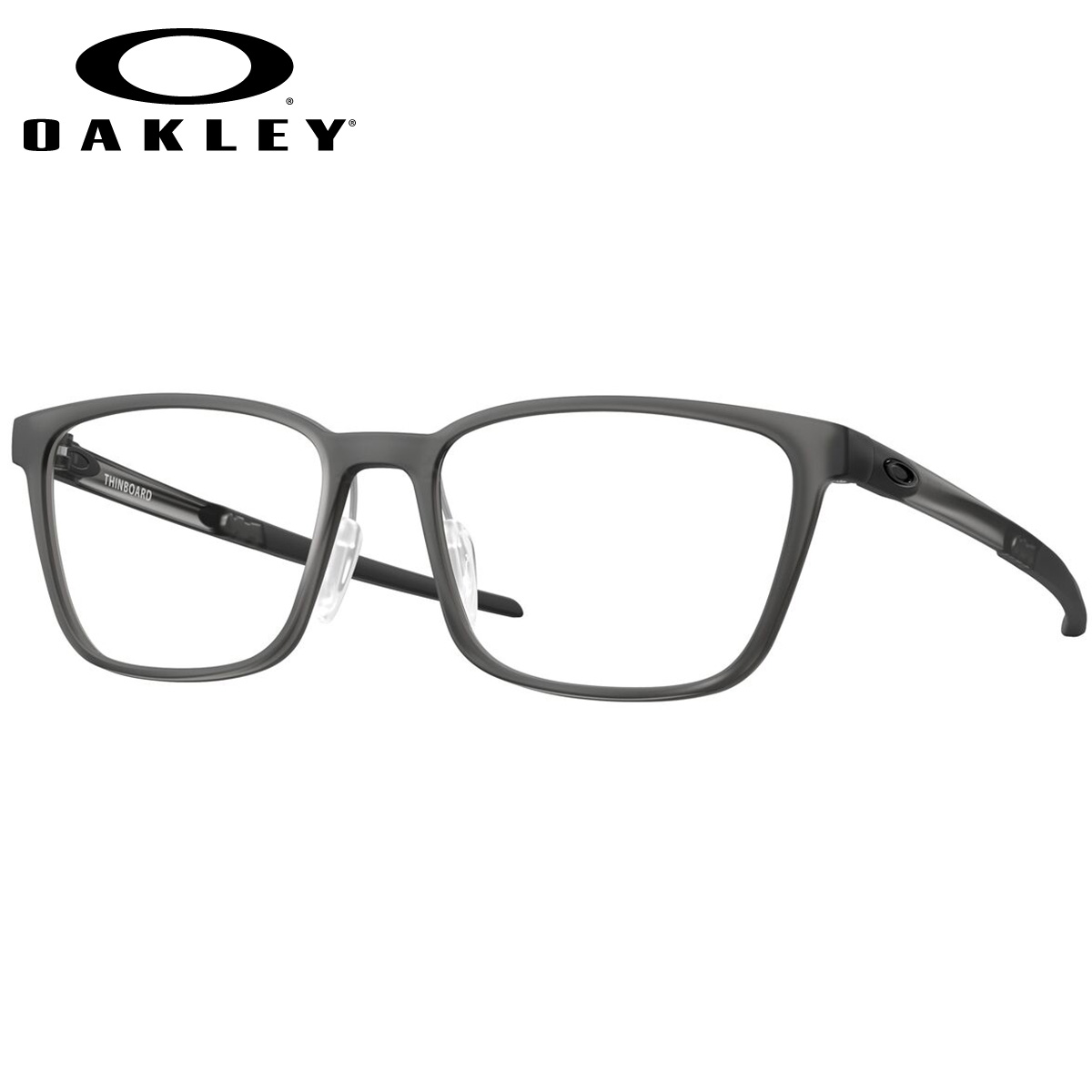 オークリー OX8205-02-55 メガネ OAKLEY シンボード THINBOARD Satin Grey Smoke オークレー メンズ レディース [26N1OO]｜電脳眼鏡