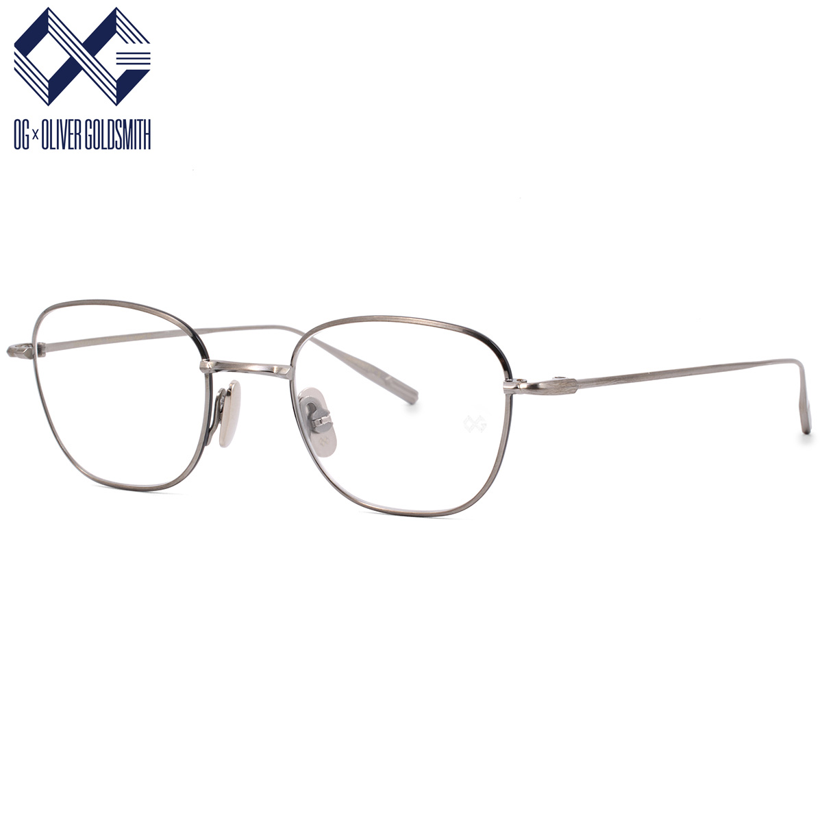 オージー・バイ・オリバー・ゴールドスミス CARPENTER2 A.SILVER 48 メガネ OG×OLIVER GOLDSMITH 日本製 国産 made in japan メンズ レディース|電脳眼鏡