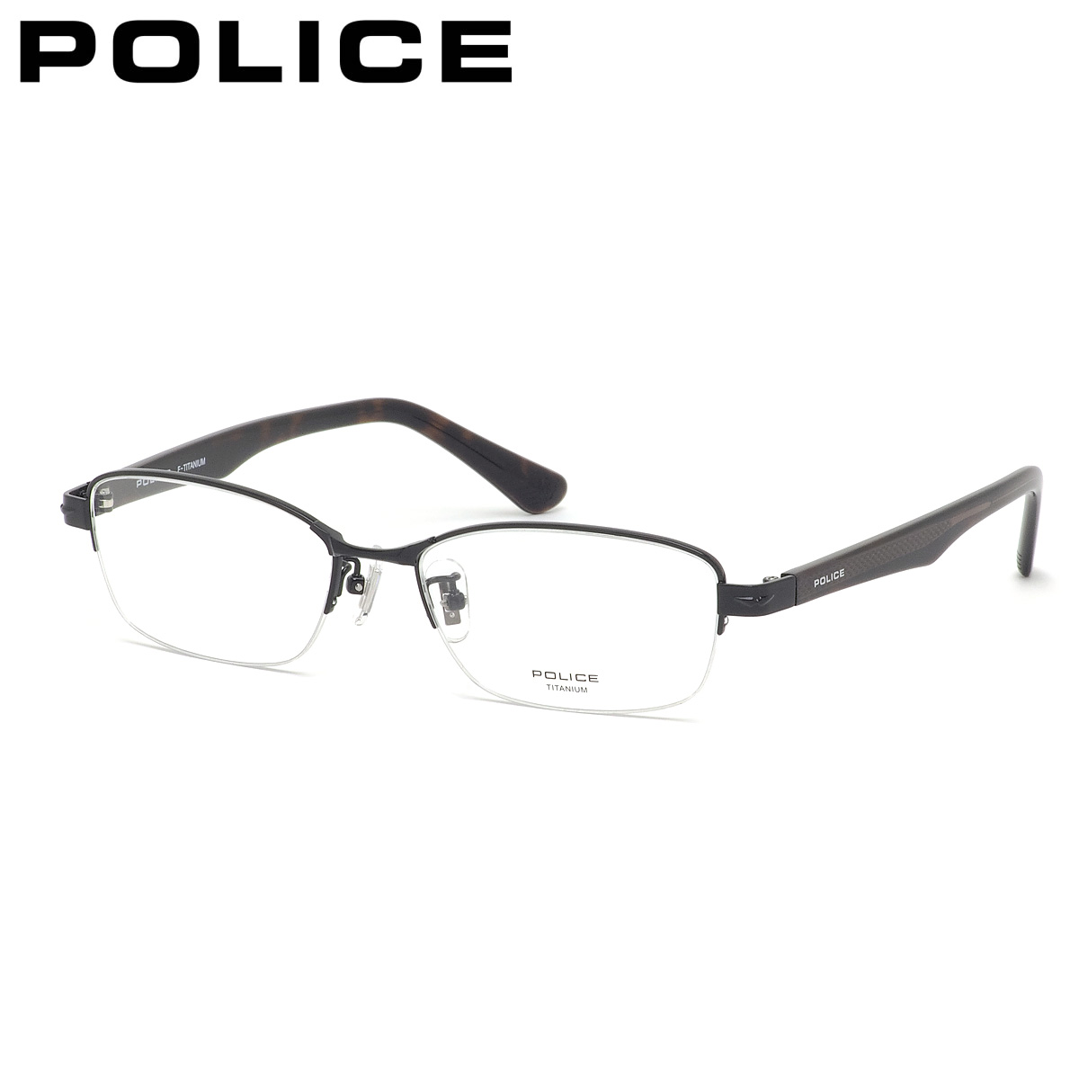ポリス メガネフレーム 国内正規販売店 VPLN71J 0530 54 POLICE 眼鏡 伊達メガネ 度付き イタリア ブランド 人気 おしゃれ メンズ レディース