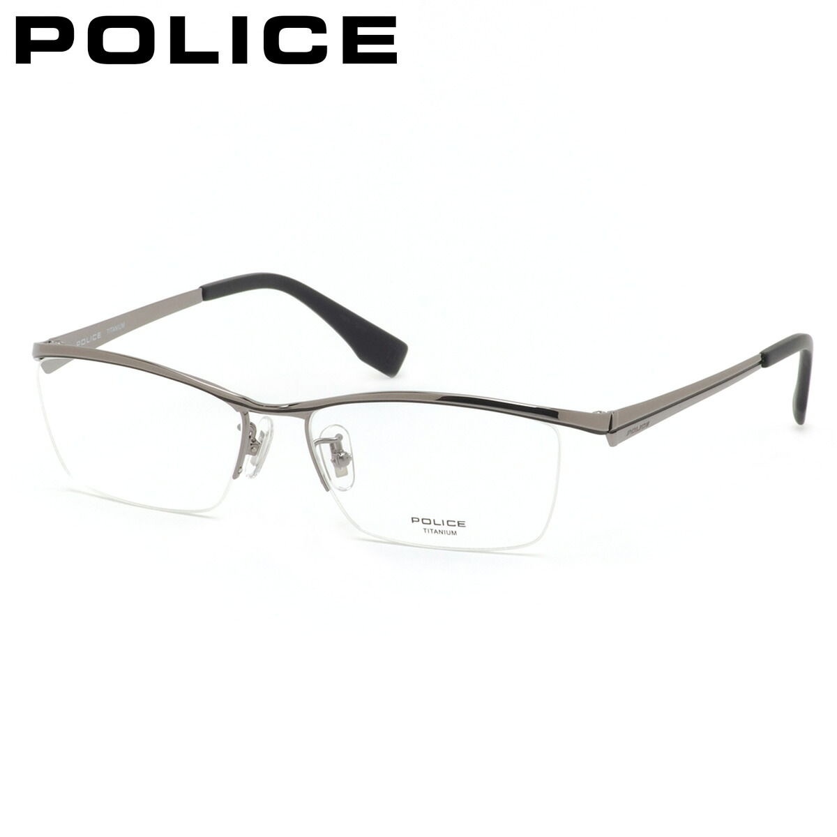 ポリス メガネフレーム 国内正規販売店 VPLR34J 0568 56 POLICE 眼鏡 伊達メガネ 度付き イタリア ブランド 人気 おしゃれ メンズ レディース