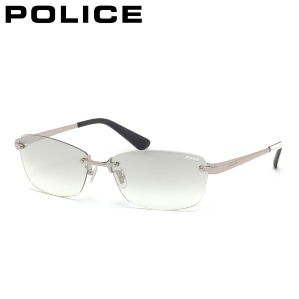 ポリス サングラス 国内正規販売店 SPLM31J 583X 60 サングラス POLICE BOLT EVO ボルトエヴォ リムレス チタニウム グラデーションレンズ ミラーレンズ POLICE 度付き イタリア ブランド 人気 おしゃれ メンズ レディース