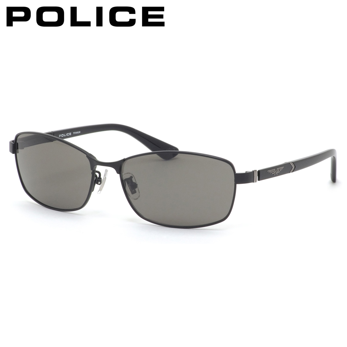 ポリス サングラス 国内正規販売店 SPLQ04J 0531 60 サングラス POLICE ORIGINS オリジンズ チタン POLICE 度付き イタリア ブランド 人気 おしゃれ メンズ レディース