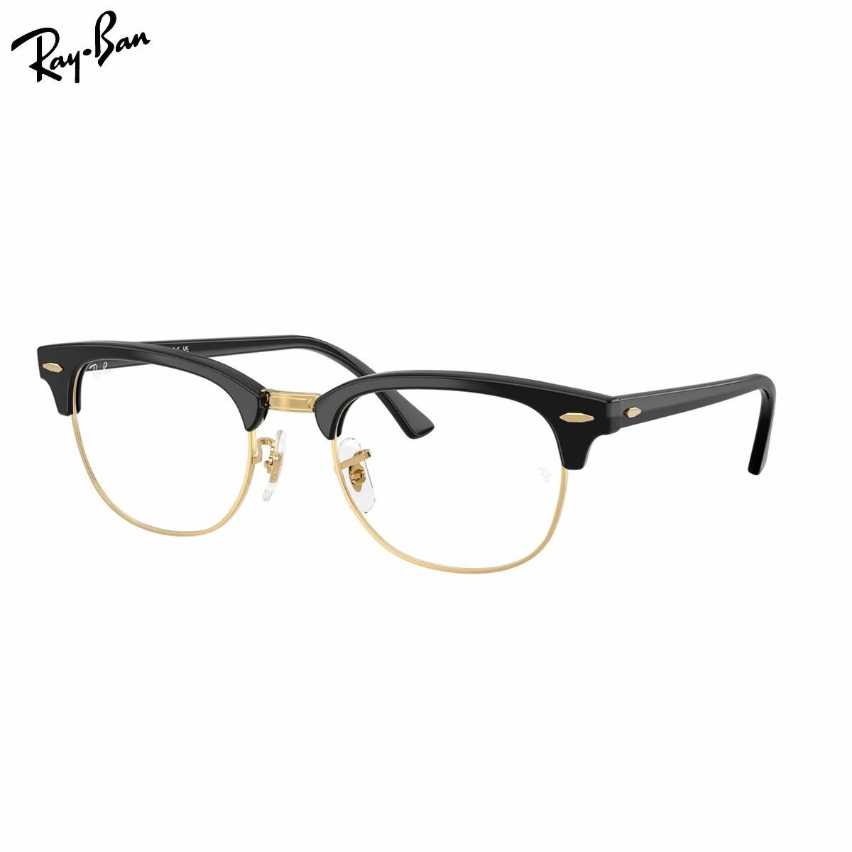 Ray-Ban RX5154 5784 51 メガネ レイバン CLUBMASTER クラブマスター ブロー サーモント メンズ レディース｜電脳眼鏡 15,996円