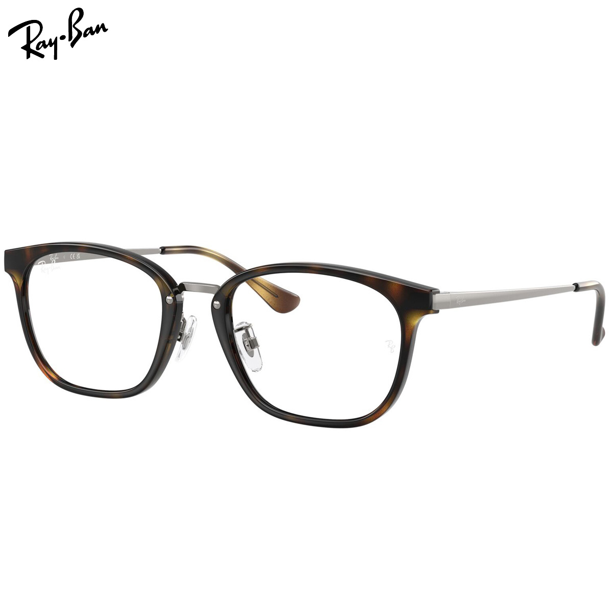 レイバン RX7247D 2012 51 メガネ レイバン純正レンズ対応 Ray-Ban コンビ 軽い デミ トータス べっ甲 度数付き対応 メンズ レディース