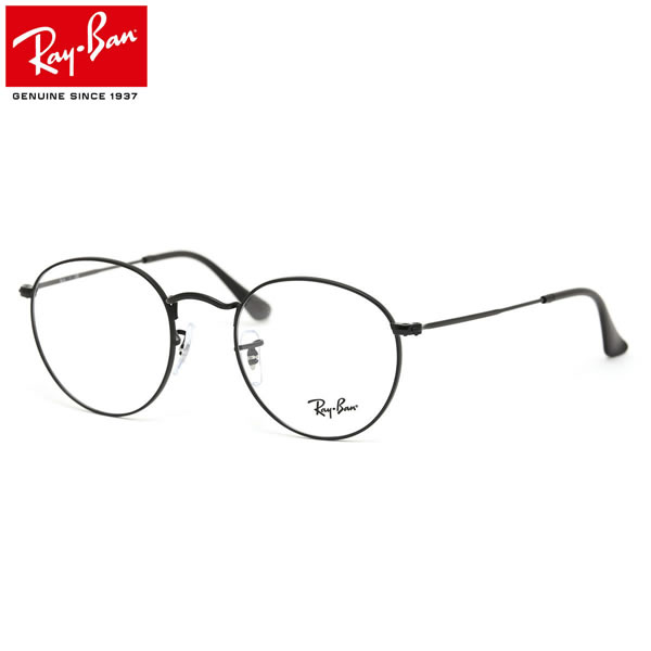 【海外正規品】レイバン メガネフレーム ボストン型 伊達メガネ Ray-Ban 眼鏡 RX3447V 2503 50 （RB3447V） ROUND L CLASSIC メタルクラシック ブラック メタル メンズ レディース ダテメガネ rx3447v-2503-50-a.jpg