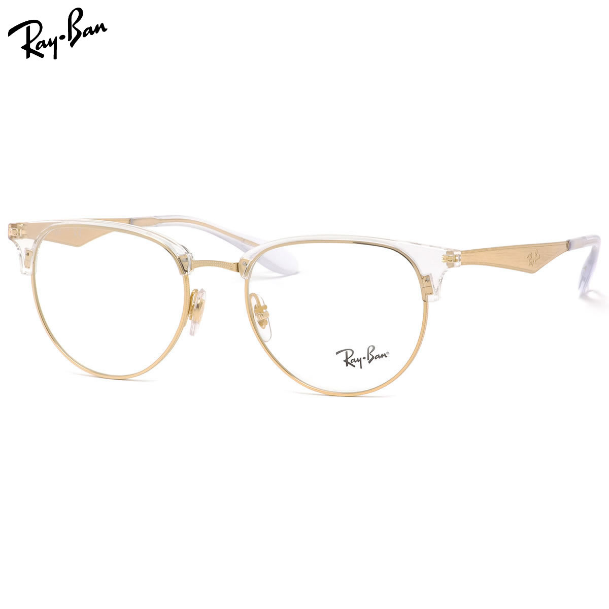 レイバン Ray-Ban メガネ RX6396 5762 レイバン純正レンズ対応 ブロー サーモント クラブマスター RayBan 度数付き対応 メンズ レディース｜電脳眼鏡