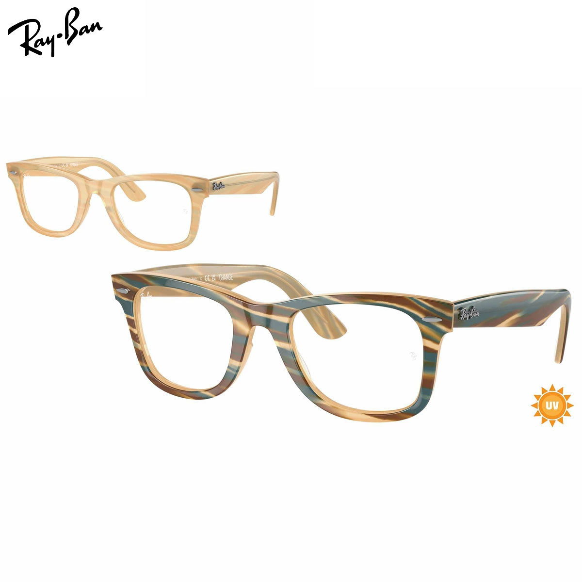 楽天市場】Ray-Ban RX5121F 8383 50 メガネ レイバン オリジナルウェイ
