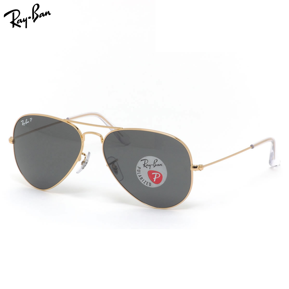レイバン サングラス RB3025 919648 55 58 62 Ray-Ban AVIATOR CLASSIC アビエーター アビエイター 偏光レンズ ポラライズド アイコン Made in Italy イタリア製 度数付き対応 メンズ レディース｜電脳眼鏡