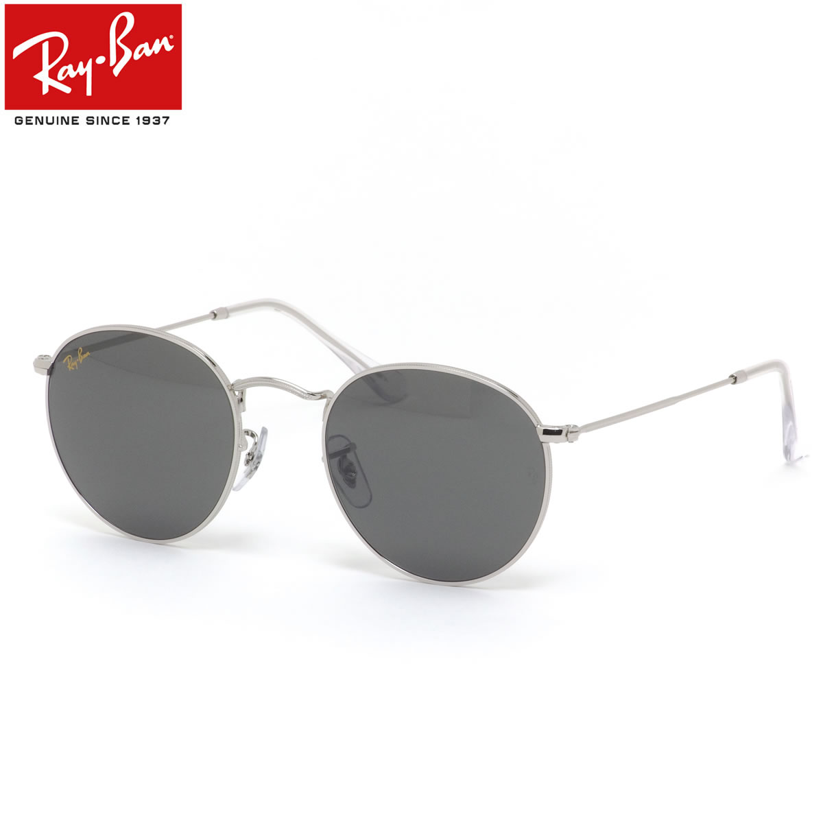 楽天市場】Ray-Ban サングラス RB3447 919648 50 レイバン ROUND METAL