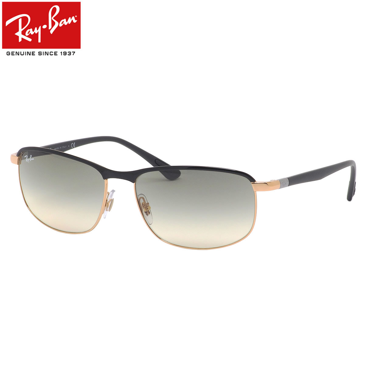 人気ブランド 楽天市場 Ray Ban サングラス Rb3671 187 32 60 レイバン ブロー 黒 ゴールド グラデーションレンズ 薄い色 メンズ レディース 電脳眼鏡 楽天カード分割 Bolshakova Interiors Com