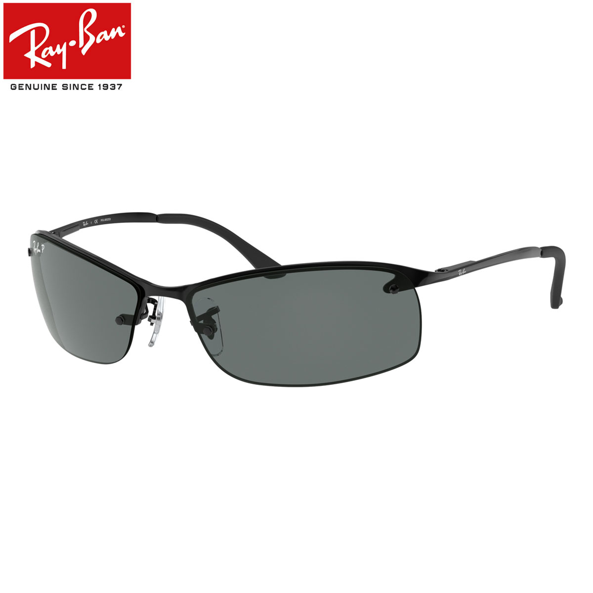 【Ray-Ban】 偏光サングラスRB3183 イタリア製 rb3183-00281-63.jpg