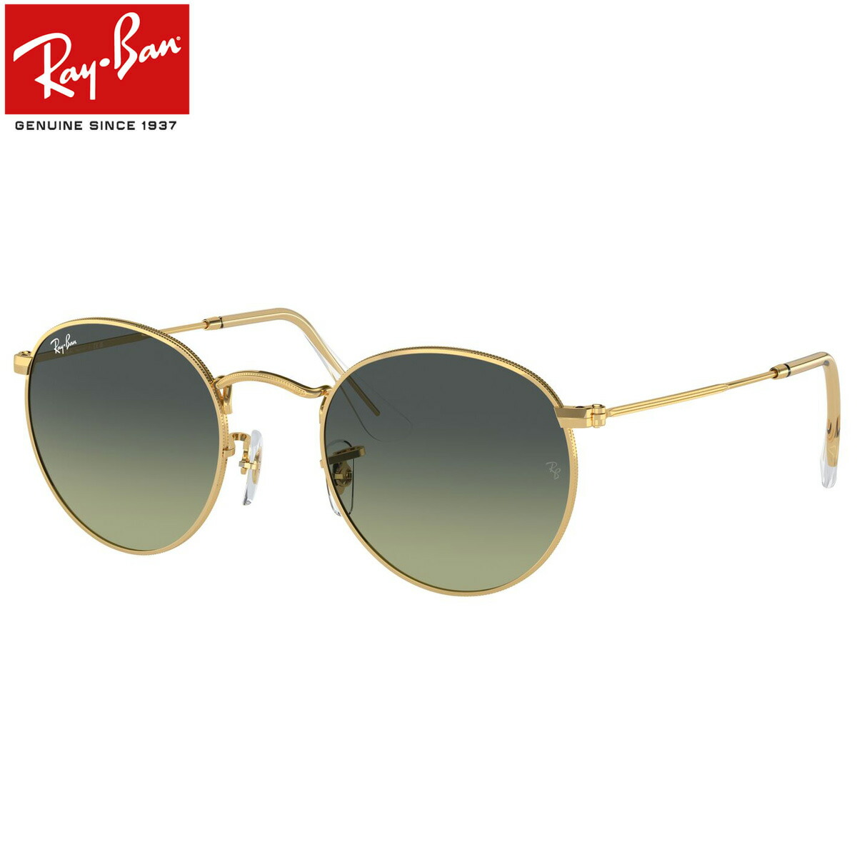 楽天市場】Ray-Ban RB3447 002/52 50 サングラス レイバン ROUND METAL
