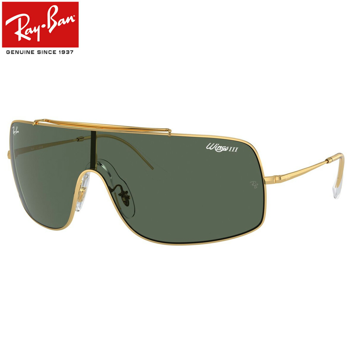 Ray-Ban サングラス ゴールド グリーン レンズ ケース付き 楽天市場】レイバン サングラス 度付き対応 キャラバン RB3136