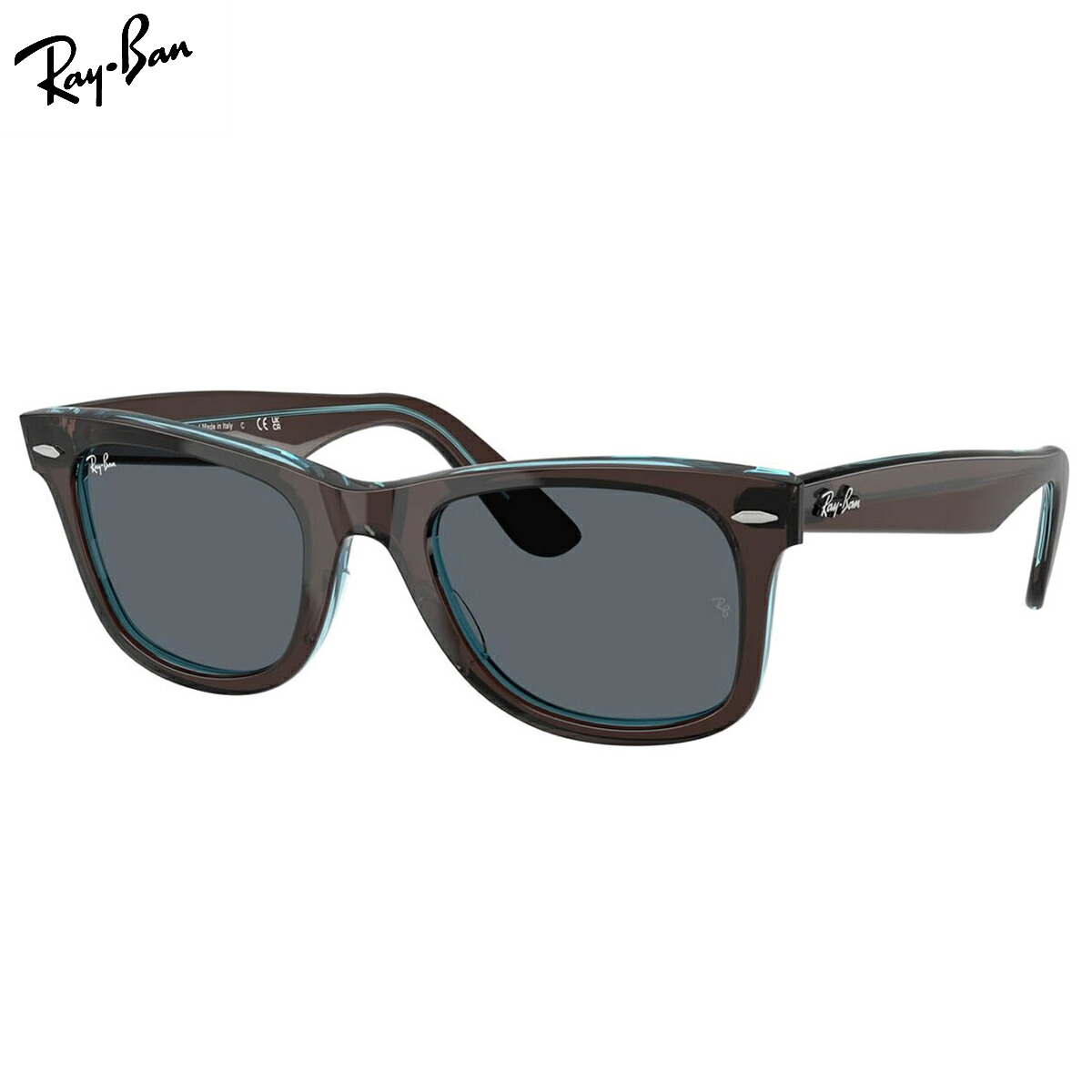 Ray-Ban RB2140F 1446R5 52 サングラス レイバン ORIGINAL WAYFARER CLASSIC ウェイファーラーフルフィット JPフィット 度数付き対応 メンズ レディース [25N2RB]｜電脳眼鏡