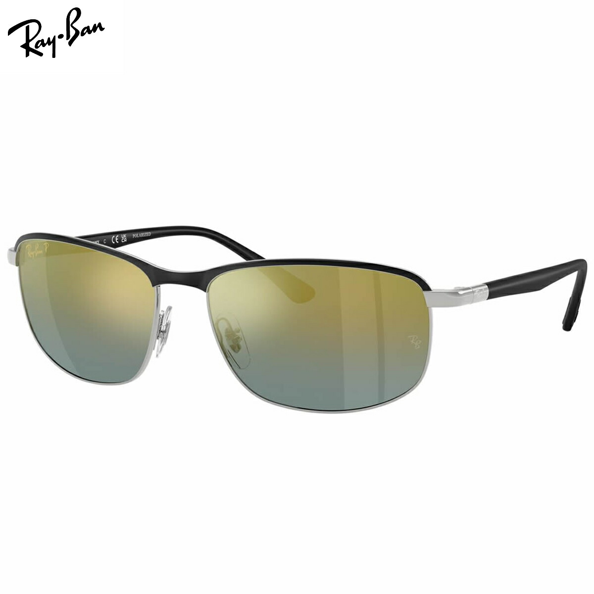 Ray-Ban RB3671CH 9144J0 60 サングラス レイバン CHROMANCE クロマンス 偏光レンズ ミラーレンズ グラデーション 度数付き対応 メンズ レディース [25N2RB]