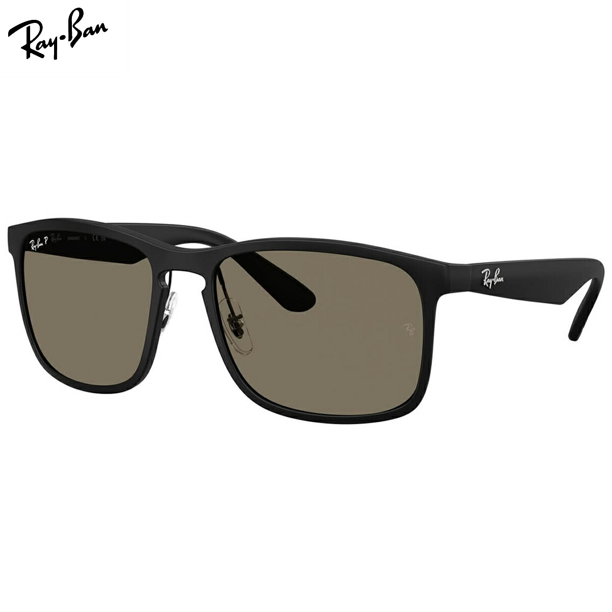 Ray-Ban RB4264 601S87 58 サングラス レイバン CHROMANCE クロマンス 偏光レンズ 度数付き対応 黒 メンズ レディース [25N2RB]｜電脳眼鏡