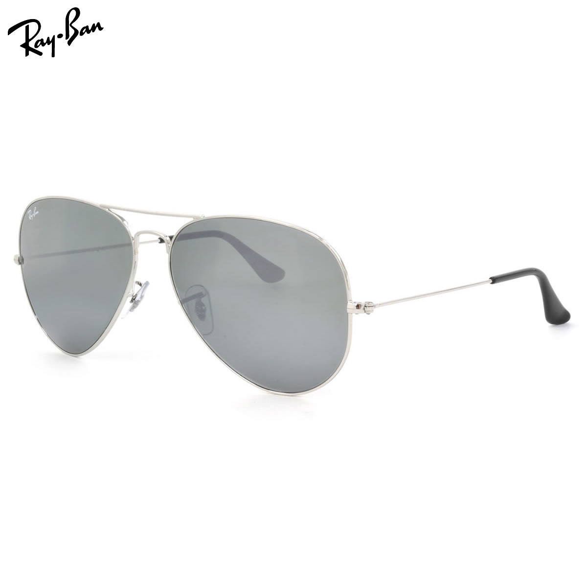 レイバン サングラス ミラー アビエーター Ray-Ban RB3025 003/40 62サイズ レイバン RAYBAN AVIATOR FLASH LENSES 00340 LARGE METAL ラージメタル ツーブリッジ ダブルブリッジ ティアドロップ ミラー ICONS アイコン 度数付き対応 メンズ レディース｜電脳眼鏡