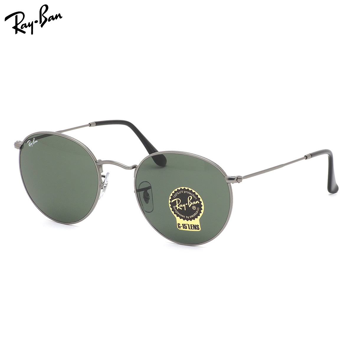 楽天市場】レイバン サングラス ラウンドメタル Ray-Ban RB3447 029 53