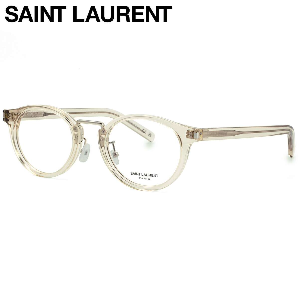 【サンローラン 正規販売認定店】サンローラン SL728/J 003 49 メガネ SAINT LAURENT イブ サンローラン Made In Italy メンズ レディース｜電脳眼鏡