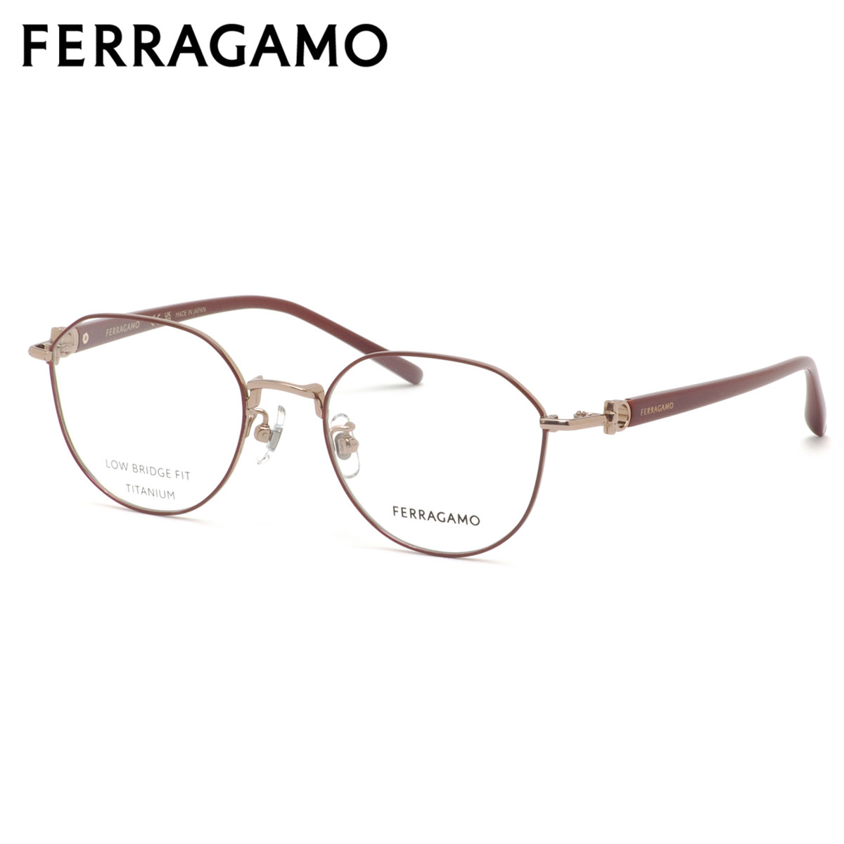 フェラガモ SF2594LB 771 50 メガネ FERRAGAMO 日本製 国産 メイドインジャパン メンズ レディース｜電脳眼鏡 25,776円