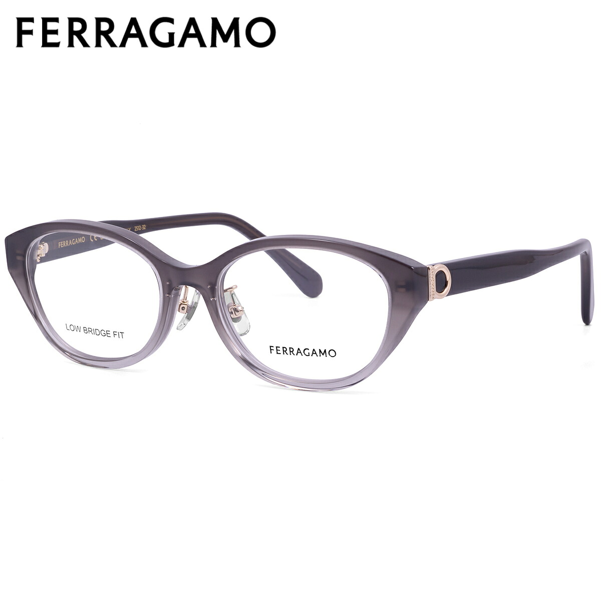 フェラガモ SF3070LB 022 52 メガネ FERRAGAMO ローブリッジフィット アジアンフィット イタリア製 メンズ レディース|電脳眼鏡