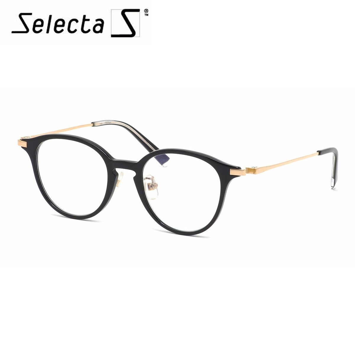 楽天市場】セレクタ selecta メガネ 87-0008 1 47サイズ ボストン